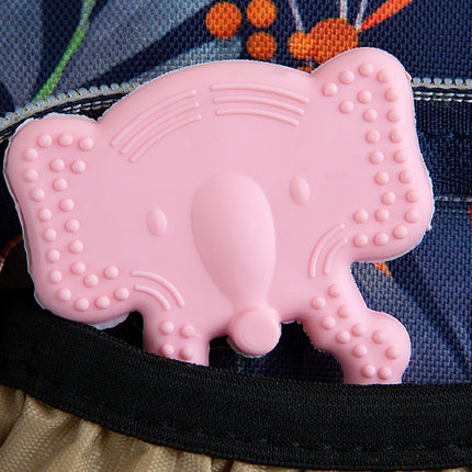 Babyjem Yumuşak Diş Kaşıyıcı Fil Pembe