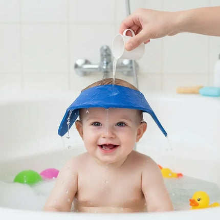 Babyjem Cırtlı Ayarlanabilir Banyo Siperi Lacivert