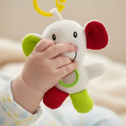 Babyjem Sevimli Arkadaşım Titreşimli Aynalı Fil Çıngırak