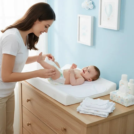 Babyjem Terleme Önleyici Bebek Kundaklı Alt Açma Minderi