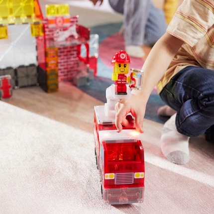 Magna Tiles İtfaiye İstasyonu 50 Parça