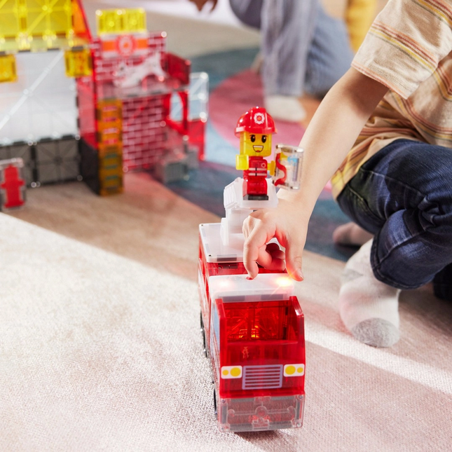 Magna Tiles İtfaiye İstasyonu 50 Parça