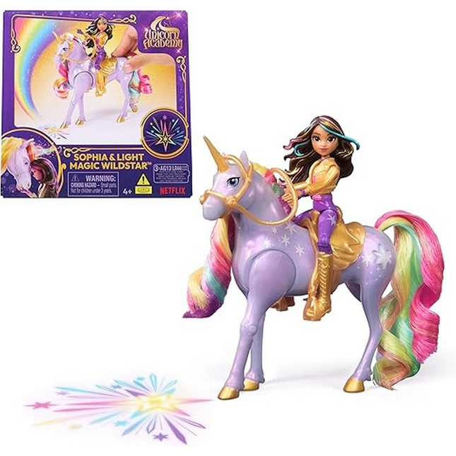 Unicorn Academy Sophia & Light Magic Wildstar Figür