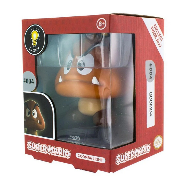 Super Mario Goomba Masa Lambası