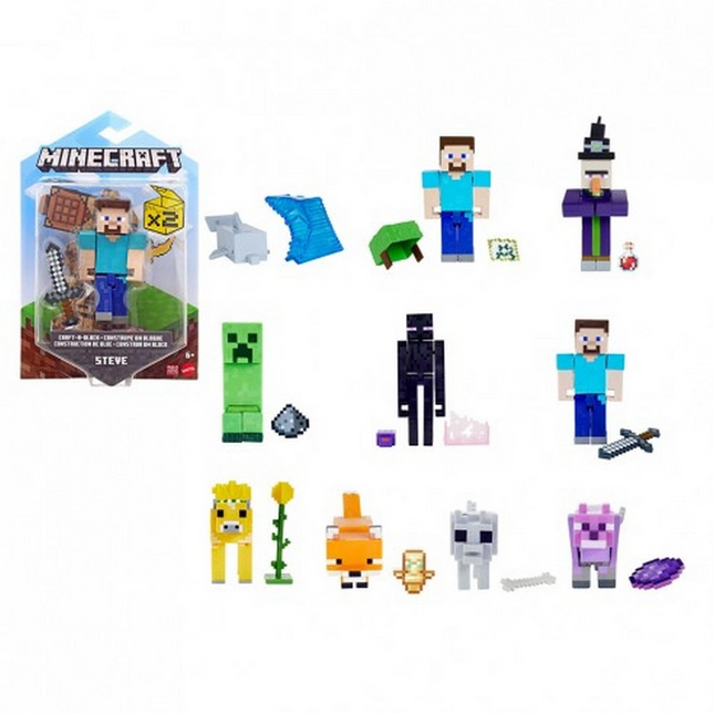 Minecraft Blok Oluştur Serisi Figürleri