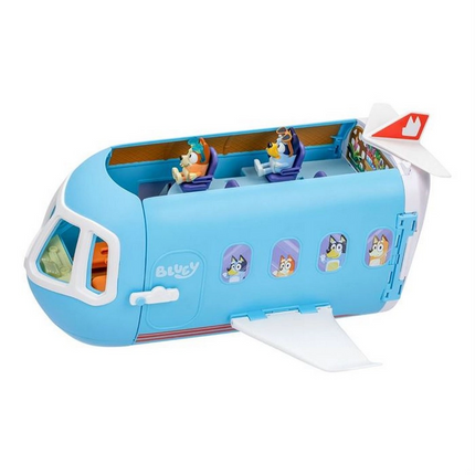 Moose Toys Bluey 3'ü 1 Arada Dönüşen Uçak Oyun Seti
