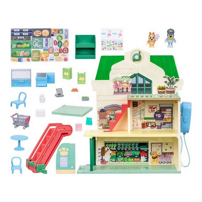 Moose Toys Bluey Süpermarket Oyun Seti