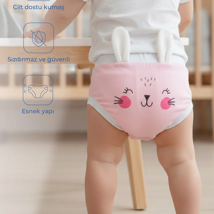 Babyjem Soft Alıştırma Külodu Pembe 2 Yaş