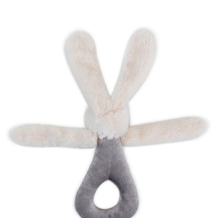 Babyjem Tutmalı Çıngıraklı Mini Peluş Tavşan Taş 842