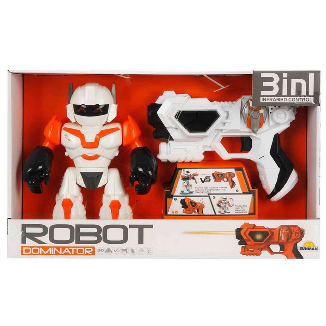 3in1 Sesli ve Işıklı Robot