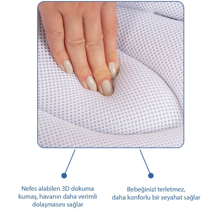 Babyjem Nefes Alabilen Kumaş Air Ana Kucağı Pedi