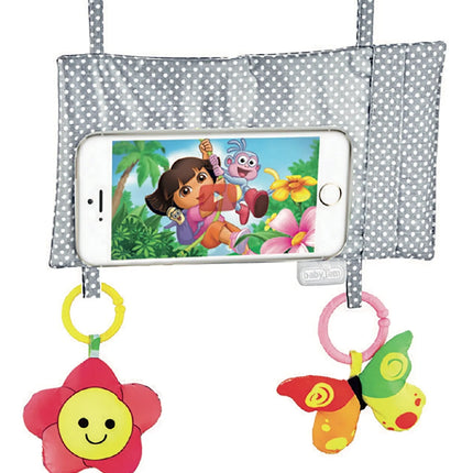 Babyjem Bebek Araç İçi Oto Koltuğu Arkası Telefon Askılığı Gri Puanlı