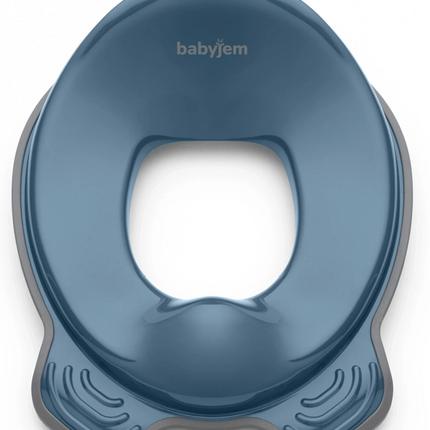 Babyjem Soft Kaymaz Klozet Adaptörü New İndigo Mavi