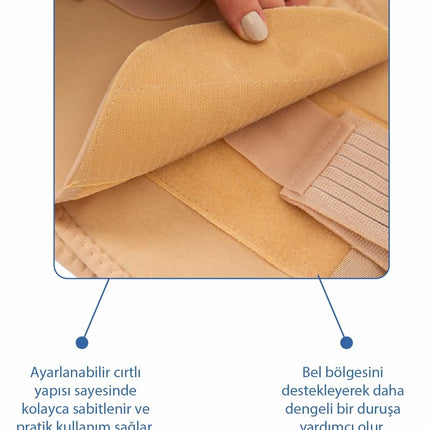 Babyjem Doğum Sonrası Balenli Korse Ten S-M