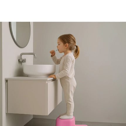 Babyjem Kaydırmaz Bebek Katlı Basamağı Pembe