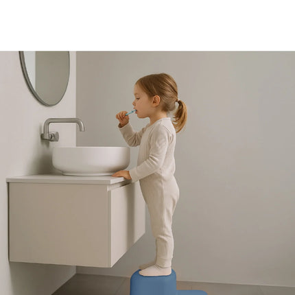 Babyjem Kaydırmaz Bebek Katlı Basamağı İndigo Mavi