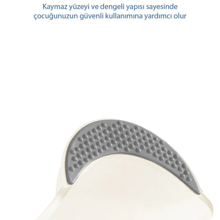 Babyjem Kaydırmaz Bebek Katlı Basamağı Kum Beji