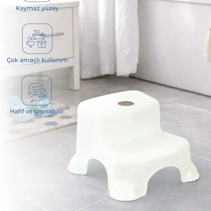 Babyjem Kaydırmaz Bebek Katlı Basamağı Kum Beji
