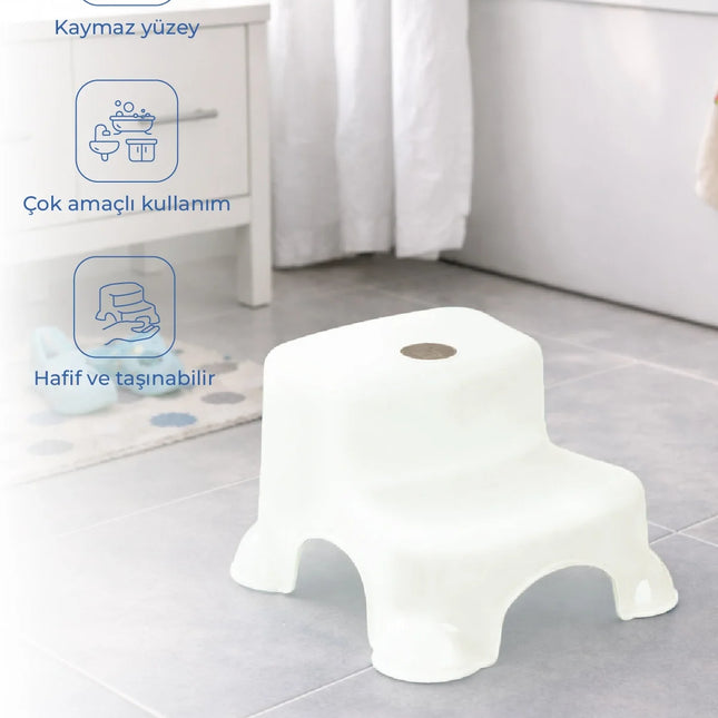 Babyjem Kaydırmaz Bebek Katlı Basamağı Kum Beji