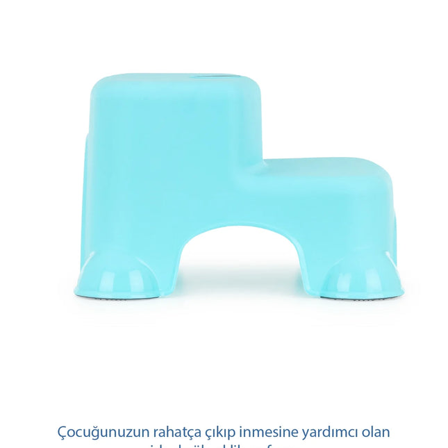 Babyjem Kaydırmaz Bebek Katlı Basamağı Mint Yeşili