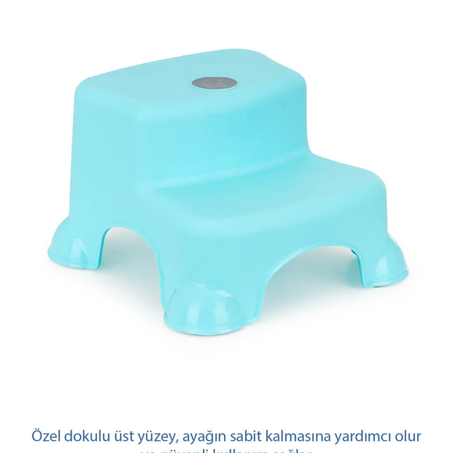 Babyjem Kaydırmaz Bebek Katlı Basamağı Mint Yeşili