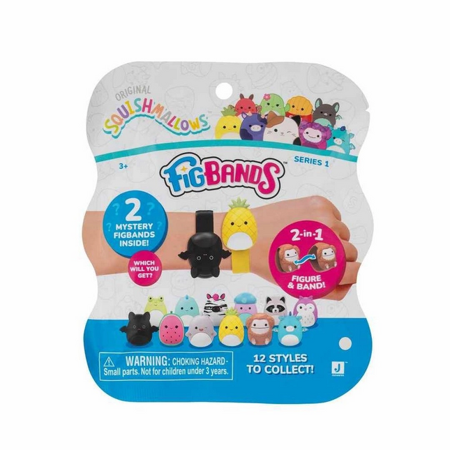 Squishmallows FigBands 2'li Seri 1 Sürpriz Paket