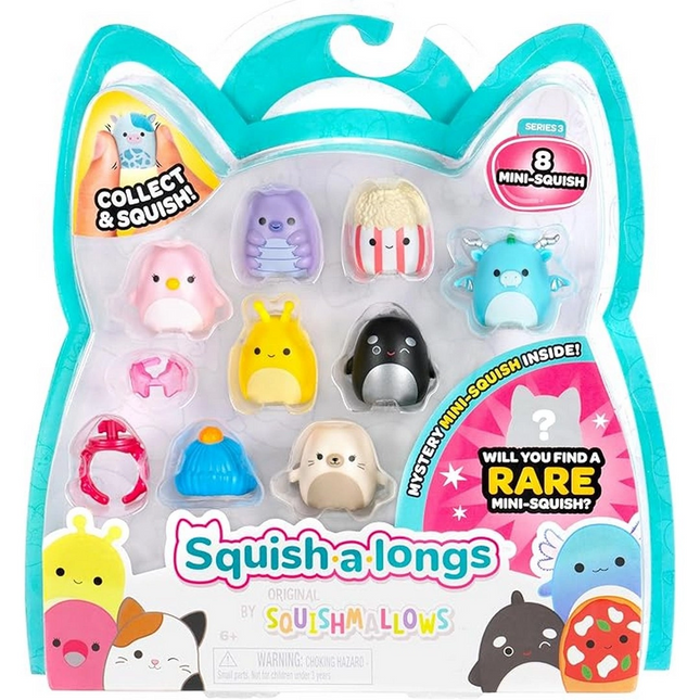 Squish-a-longs Mini-Squish 8'li Paket