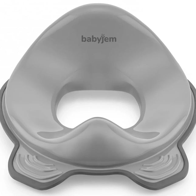 Babyjem Soft Kaymaz Klozet Adaptörü New Soft Gri