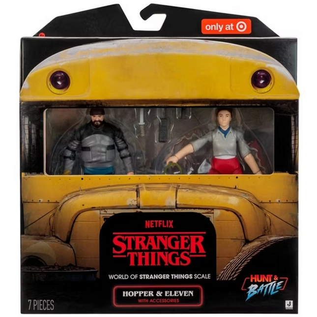 Stranger Things Hopper ve Eleven İkili Figür Seti