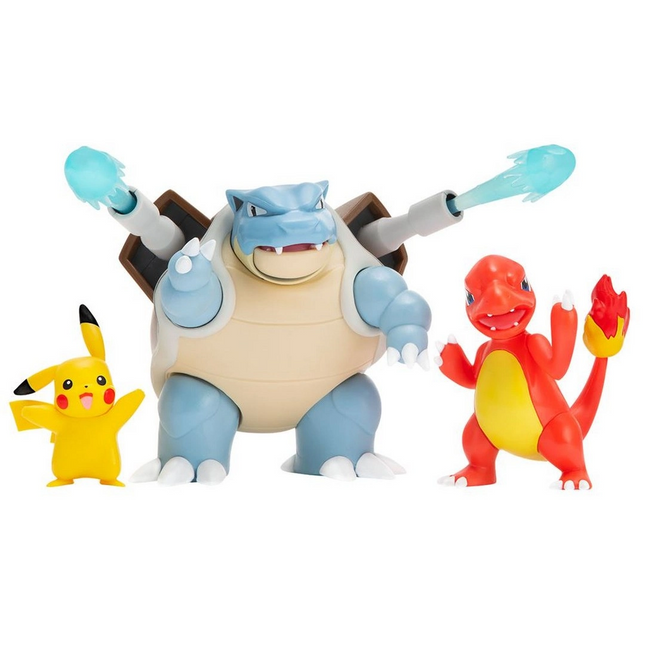Pokemon Battle Aksiyon Figür ve Figür 3'lü Set