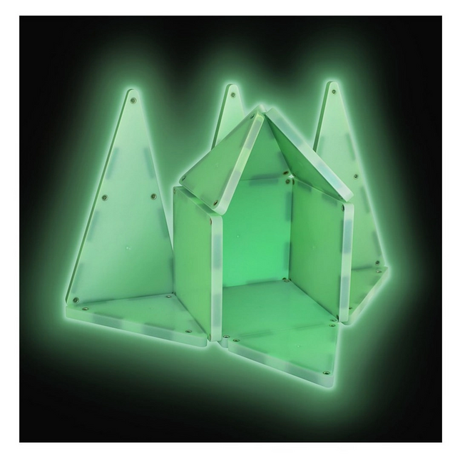 Magna Tiles Glow Gece Parlayan Bloklar 16 Parça