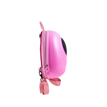 Zampago Big Eye Led Işıklı Çocuk Sırt Çantası Pembe