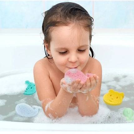 Babyjem Yumuşak Bebek Banyo Yıkama Süngeri 4 Adet