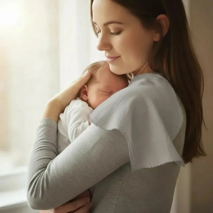 Babyjem Bürümcük Anne Omuz Örtüsü Gri