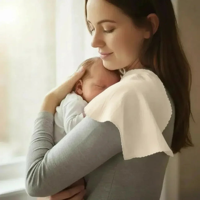 Babyjem Bürümcük Anne Omuz Örtüsü Ekru
