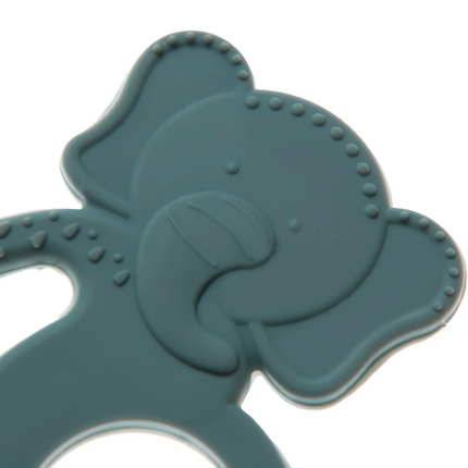 Babyjem Silikon Fil Diş Kaşıyıcı Mint
