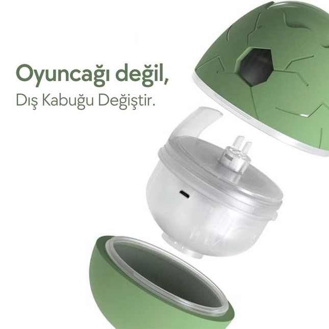 Cheerble Şarjlı Akıllı İnteraktif Kedi & Köpek Yumurta Oyuncağı