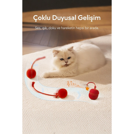Cheerble Wicked Ball Duo2 İnteraktif Şarjlı Kedi Oyun Topu