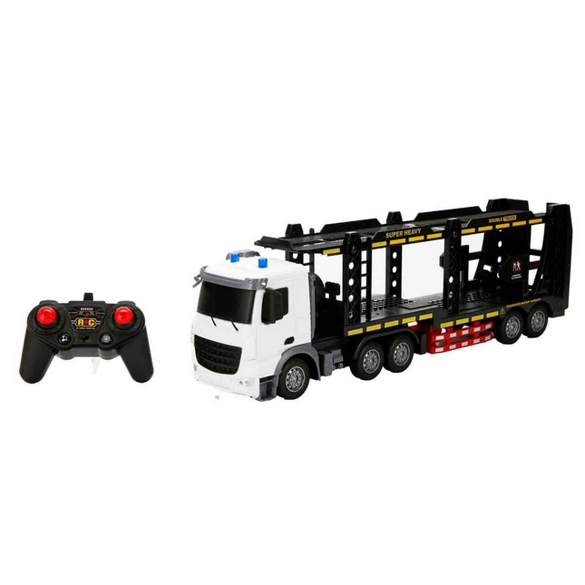 1:18 Suncon Sesli ve Işıklı USB Şarjlı Uzaktan Kumandalı Taşıyıcı Kamyon 50 cm