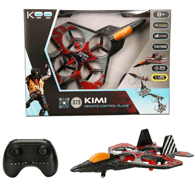 KOO Işıklı USB Şarjlı Uzaktan Kumandalı Uçak