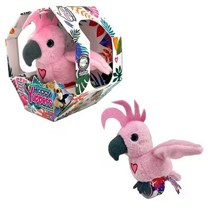 Happy Yappers Slap Bant Konuşan ve Taklit Eden Cockatoo