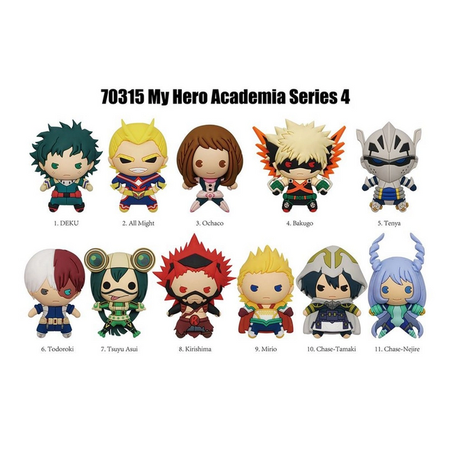My Hero Academia Klipsli Figür Seri 4