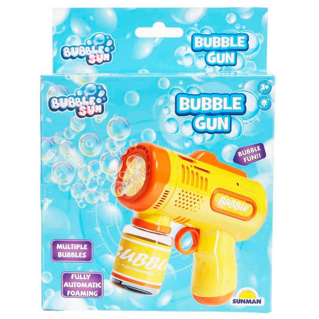 Bubble Sun Işıklı Köpük Tabancası