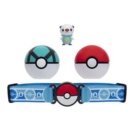 Pokemon Clip 'N' Go PokeBall Kemer ve Figür Seti