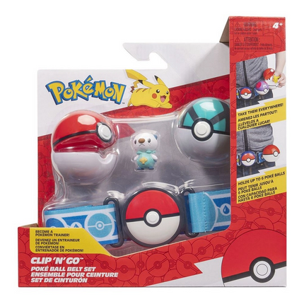 Pokemon Clip 'N' Go PokeBall Kemer ve Figür Seti