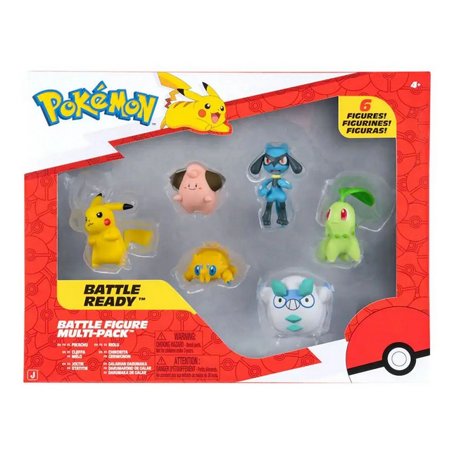 Pokemon Battle 6'lı Figür Seti