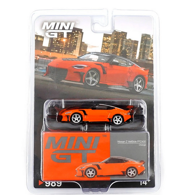Mini GT 1/64 Nissan Z VeilSide FFZ400 Orange - Blister Paket