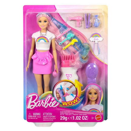 Barbie Gökkuşağı Saçlar Bebeği