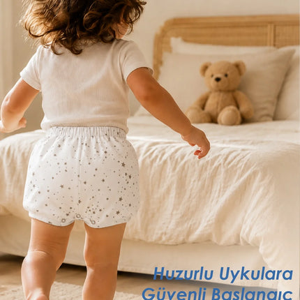 Babyjem Sıvı Geçirmez Koruyucu Sızdırmaz Bebek Şortu