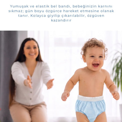 Babyjem Alıştırma Külodu 2 Yaş Mavi